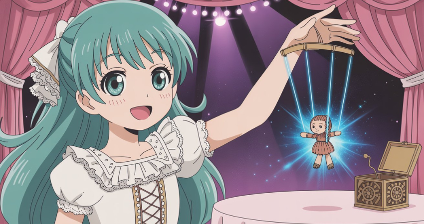 manga with puppetry or charm magic mention