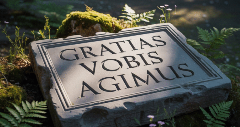 Gratias Vobis Agimus: The Meaning, History, and Latin Phrase gratias vobis agimus