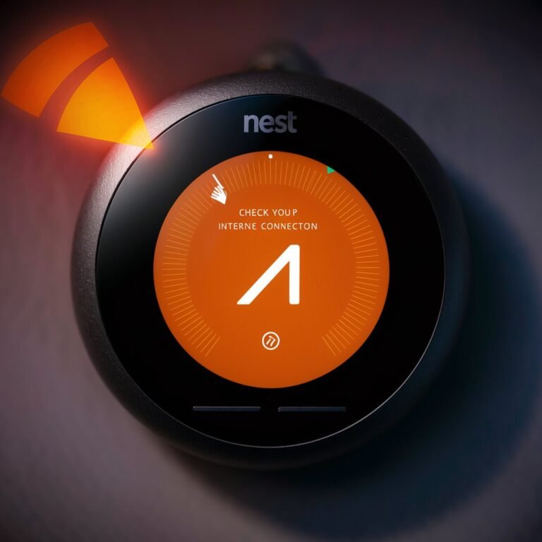Orange Light on Nest Thermostat