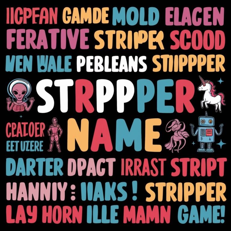 Weird Stripper Names: Creative, Craziest & Off-the-Wall Ideas Weird Stripper Names