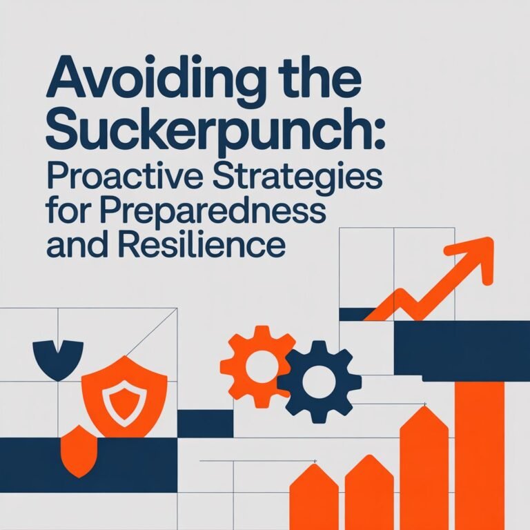 Avoiding the Suckernpunch: Proactive Strategies for Preparedness and Resilience Suckernpunch