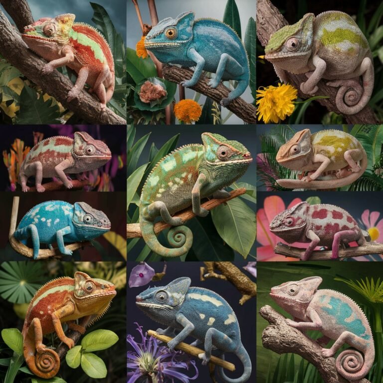 Rozmanitosť a adaptácie chameleónovitých (chameleónovité): majstri maskovania chameleónovitých