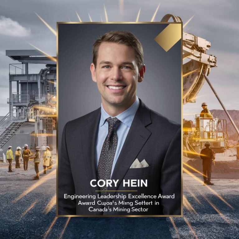 Cory Hein: Engineering Leadership Excellence in Canada’s Mining Sector Cory Hein